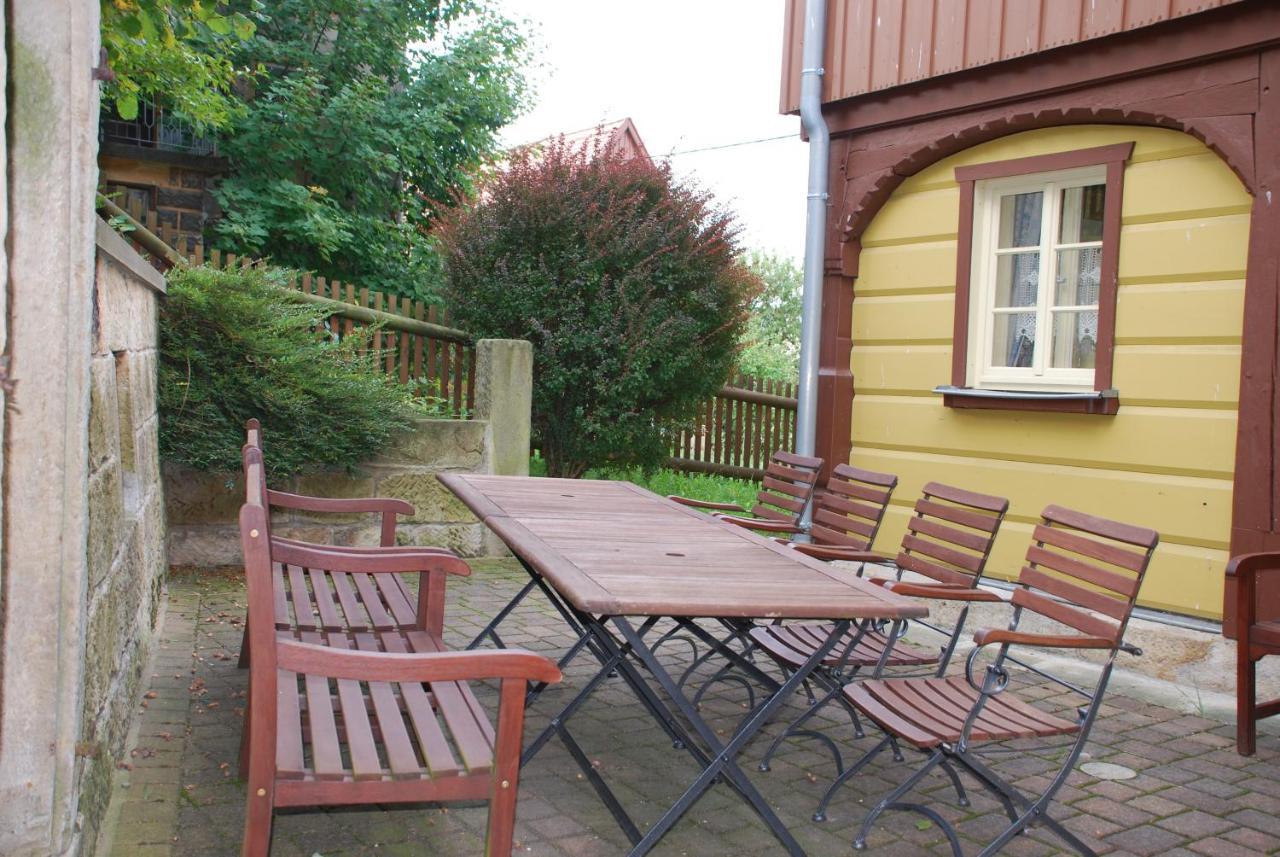 Fh Am Osterbrunnen Hotel Hinterhermsdorf Exterior photo